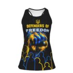 Débardeur Femme Sport – “Defenders of Freedom” | Haute Élasticité