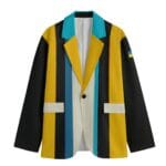 Blazer Homme Casual à Col Plat – Ukraine
